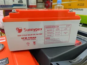Sunnypex 12v 100ah Deep Cycle Solar Battery