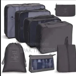*8pcs Luggage Travel Organizers for Suitcase With Toiletry Case*