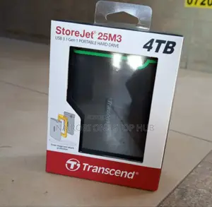 Transcend Store Jet 25m3 4tb Usb Portable 3.1 Hard Drive