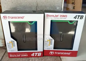 4tb Transcend Store Jet 25m3 Shock Proof External Drive