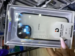 Covew Transparent Plastic Rubber Bumper Case for iPhone 15 Doyer