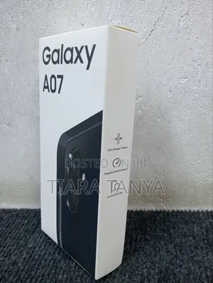 New Samsung Galaxy A07 4G 128 GB Black