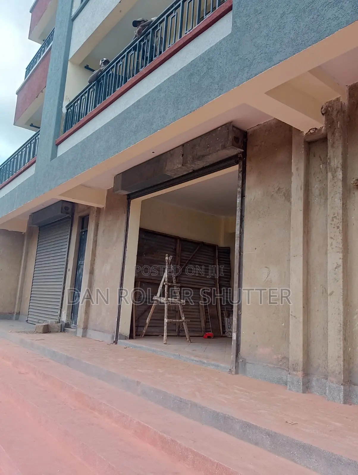 Roller Shutter Door With Transparent Panels