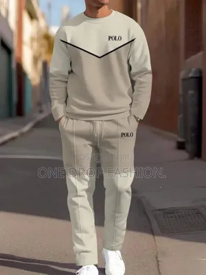 New Fashion Men Polo Tracksuits Sizes (M-3xl)