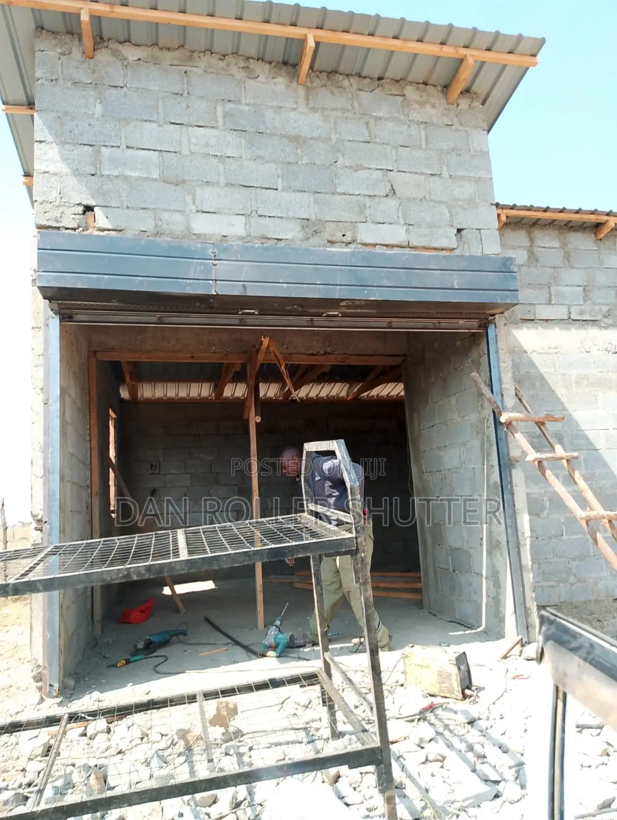 Roller Shutter Door Welding Frame Fabrication