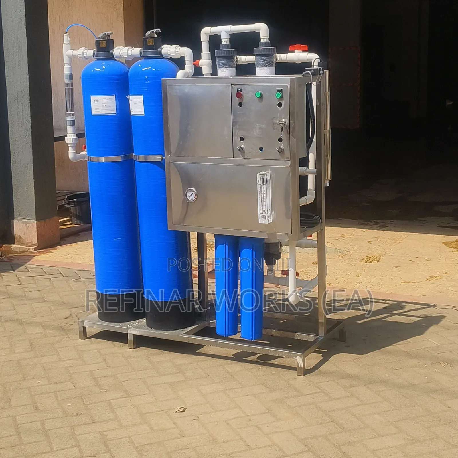 Reverse Osmosis (Ro) Water Purification System – 250 LPH to 1000 LPH