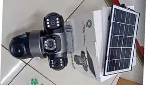 Pleasant Triple Lens Solar Camera 4g Weatherproof PTZ Camera