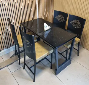 Hotel Dining Set of 4 Chairs and a Table.
