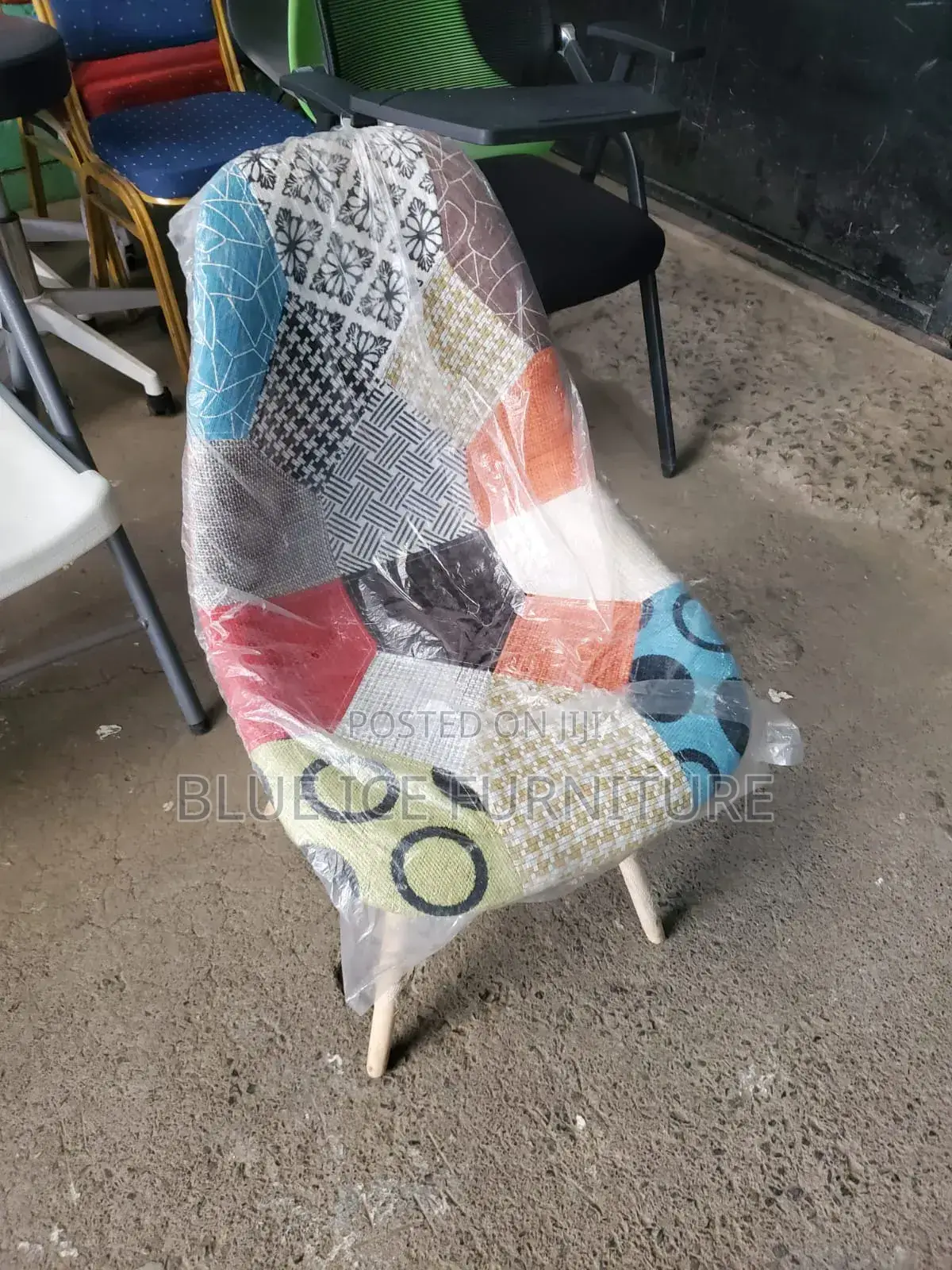 Fabric Eames Chair
