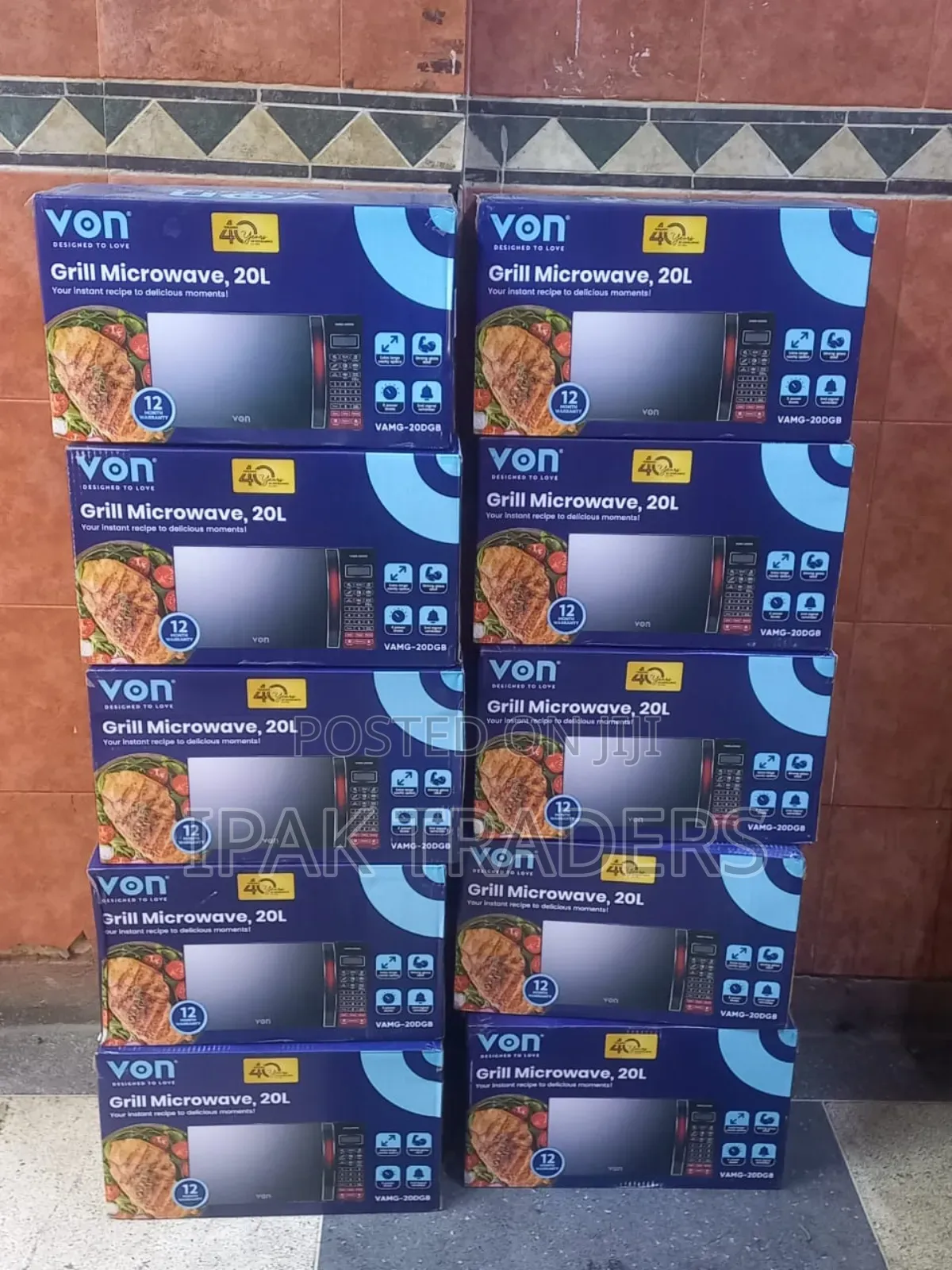Von Microwave 20litres Digital With Grill