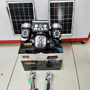 3lens Triple Lens 4g Solar PTZ Quality V380pro Camera With 10x Zoom