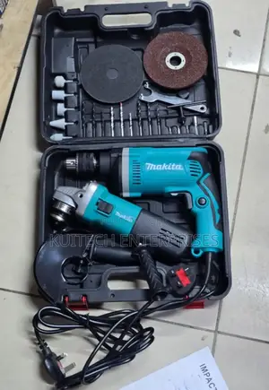 Makita Combo Machine (Makita Impact Drill Plus 4" Grinder)