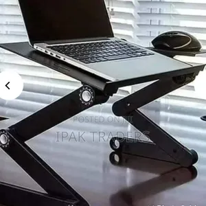 *Laptop Stand With Mouse Rest and Fan