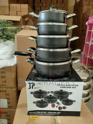 *James Pot Black Cookware Set*
*Nonstick