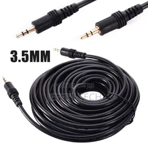 3.5mm Male to Male Pin Stereo Aux Audio Cable 10m
