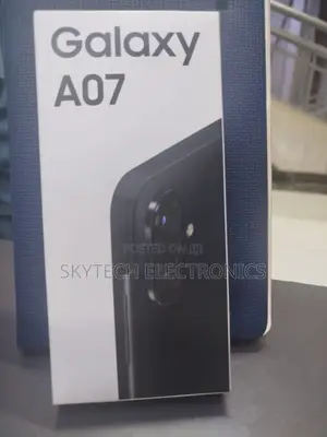 New Samsung Galaxy A07 4G 128 GB Black