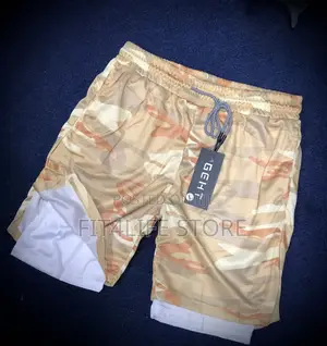 Men’S Geht 2-in-1 Gym Shorts | Training, Running, and Workout Shorts
