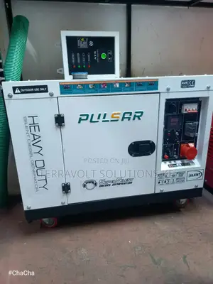 15kva Pulsar Hybrid Silent Diesel Generator (Single 3phase) With Ats