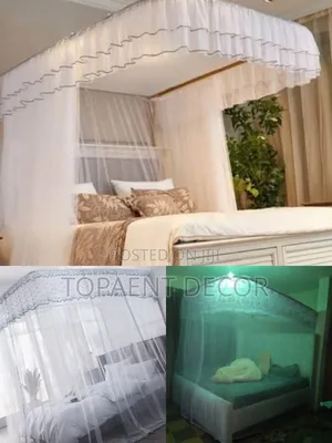 White 2 Stand Elegant Protection for Every Bedroom Mosquito Net