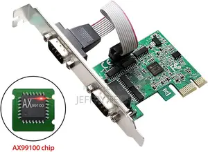 Pcie 2 Port Serial Expansion Card Pci Express to Industrial Rs232 Com