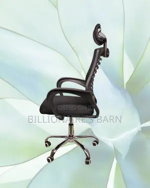 Modern Secretarial Mesh Chair — Breathable in Hot Weather