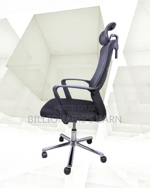 High Back Mesh Office Chair | Ergonomic Swivel Base