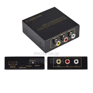 Hdmi to Av Box Converter Fjgear Fj-Ha1308