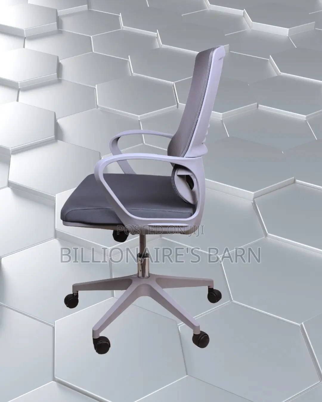 Grey Ergonomic Mesh Office Chair (Ergonomic) — Only a Few Left