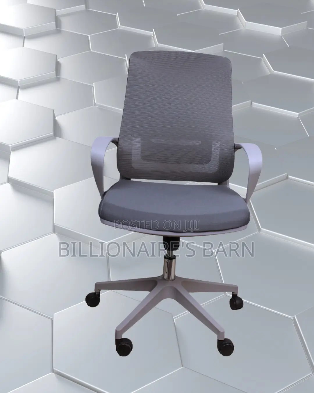 Grey Ergonomic Mesh Office Chair (Ergonomic) — Only a Few Left