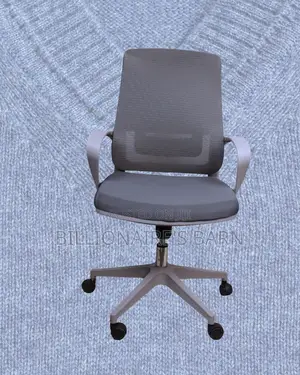 Best-Seller Grey Ergonomic Mesh Office Chair — Boosts Posture Focus