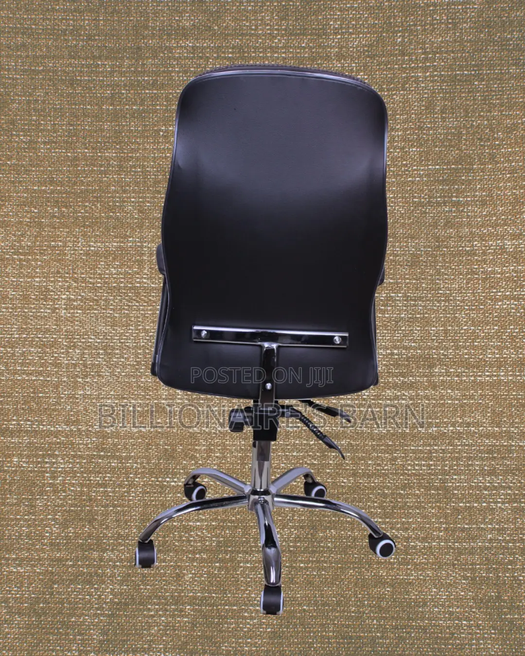 Adjustable Executive Leather Office Chair | Mesh Backrest
