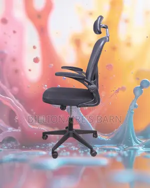Ergonomic Grey Ergonomic Office Chair — Breathable in Hot Weather