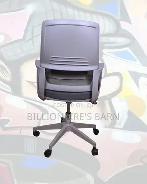Grey Ergonomic Mesh Office Chair (Durable) — Limited Stock