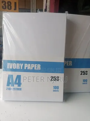 A4 Size Ivory Paper for Certificates