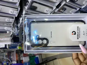 Ulak Doyers Case Clear With Color Border for Samsung Galaxy A17