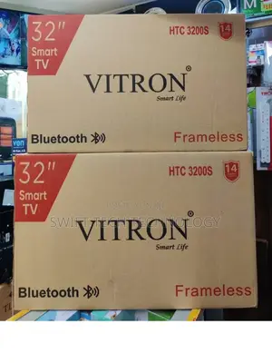 Vitron Htc3200s, 32" Smart Frameless Android Led Tv, With Bluetooth,