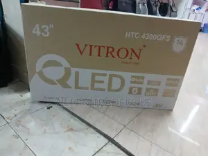 Vitron 43 Inches Smart Qled Frameless Tv Full Hd With Bluetooth