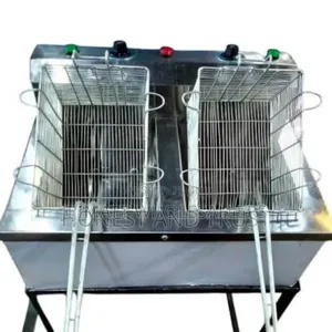 Commercial Chips Deep Fryer Double Double Coiled Deep Fryer (15l+15l)