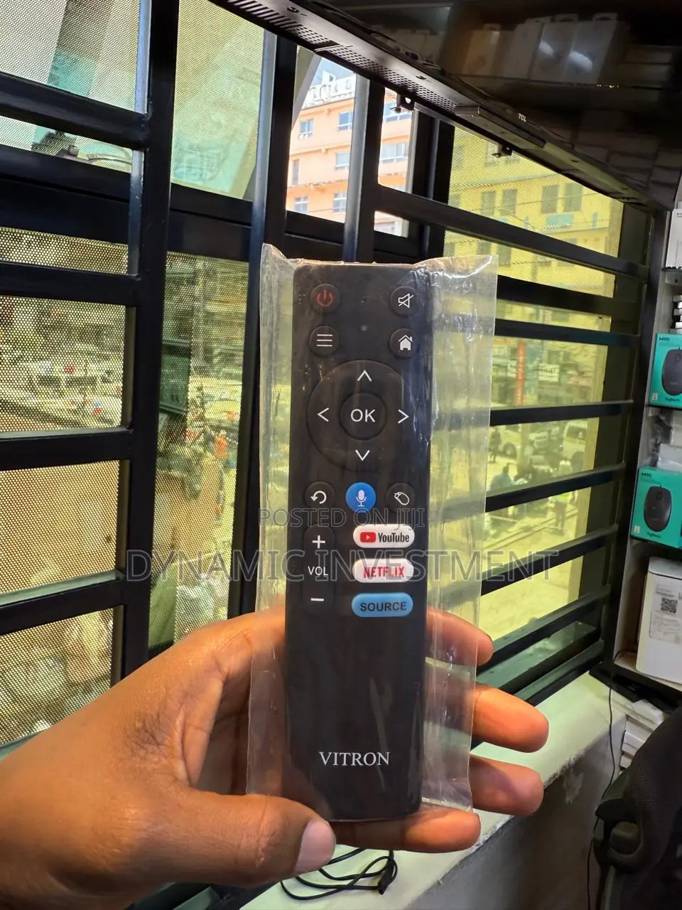 Vitron Smart/Android Tv Remote Control,Netflix,Source,Youtube Buttons