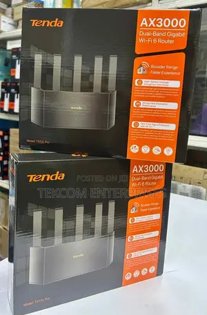 Tenda Tx12l Pro Ax3000 Dual Band Gigabit Wi-Fi 6 Router