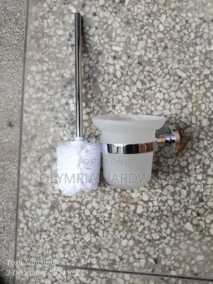 Toilet Brush Silver (Wall Mount)
