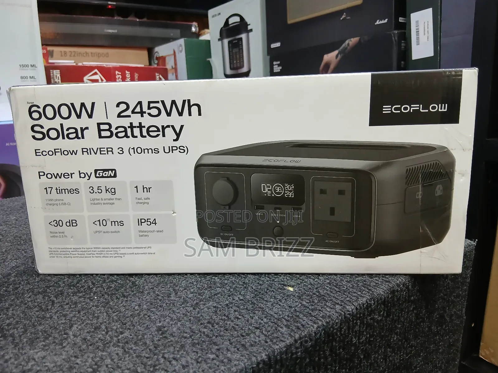 Ecoflow River 3 600w/245wh