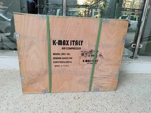 K-Max Italy Double Piston 50l Air Compressor Gasoline Driven