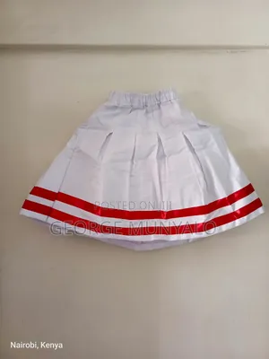 High Waist Pleated Skirt