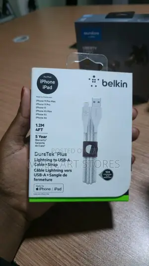 Belkin Cable Duratek Plus Lightning to Usb-a 1m