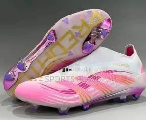 Adidas Predator Laceless Pink Elite Fg Limited Football Boots