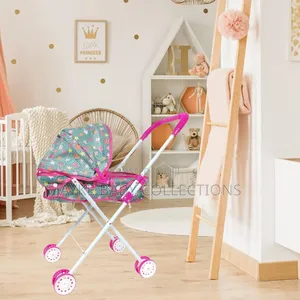  Folding Doll Stroller Educational Toy for Kids