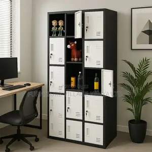 15 Locker Office Filing Cabinet