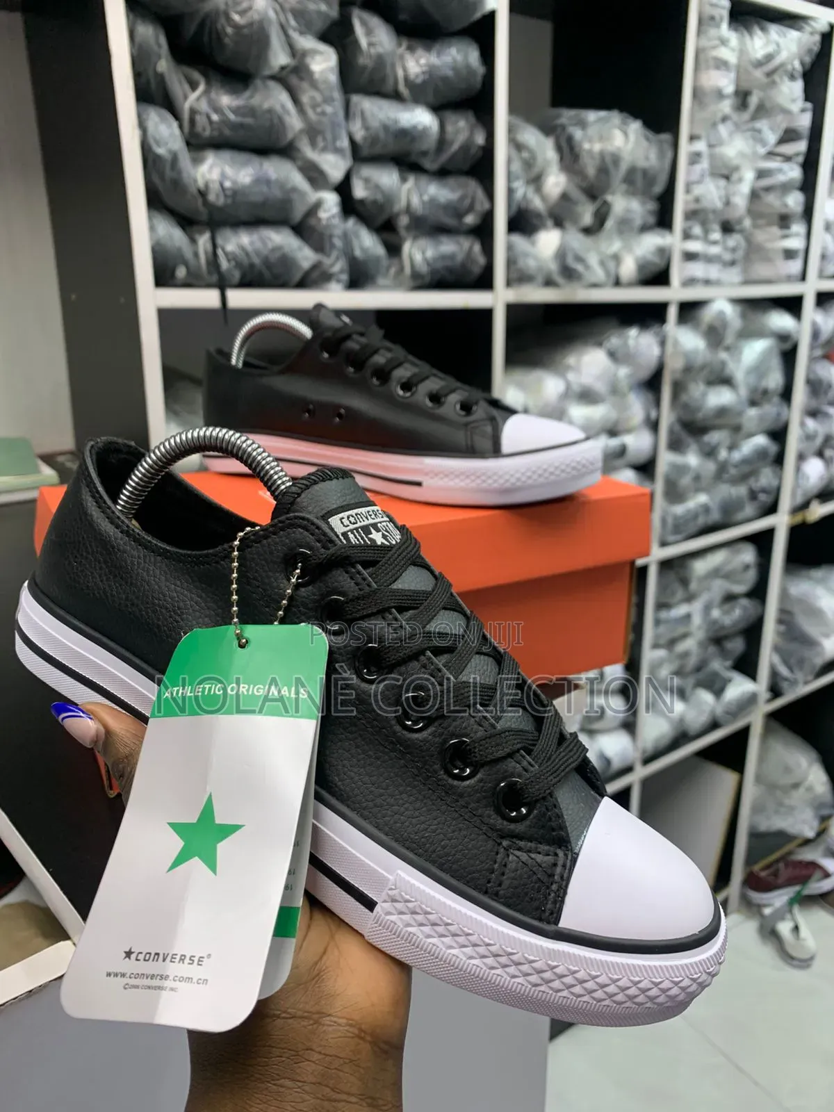 Quality Leather Converse
