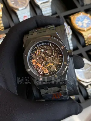 Automatic Executive Aaa Audemars Piquet Black Stainless Steel